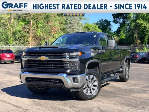 Black 2024 Chevrolet Silverado 3500HD LT for sale in Davison, MI