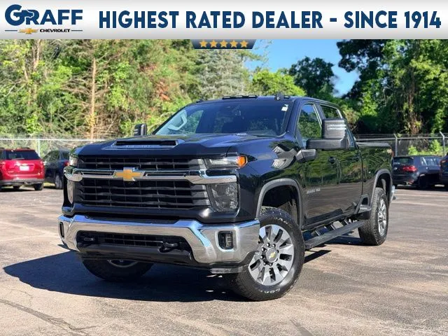 Black 2024 Chevrolet Silverado 3500HD LT for sale in Davison, MI