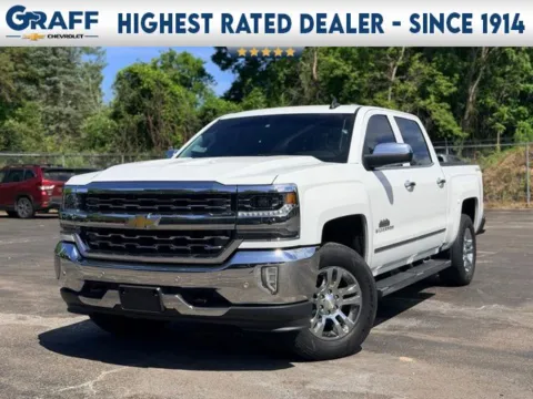 White 2016 Chevrolet Silverado 1500 LTZ for sale in Davison, MI
