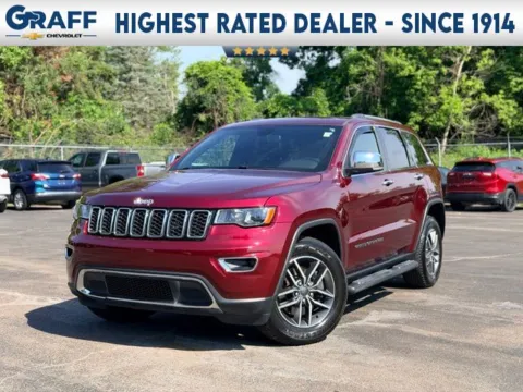 Red 2021 Jeep Grand Cherokee Limited for sale in Davison, MI
