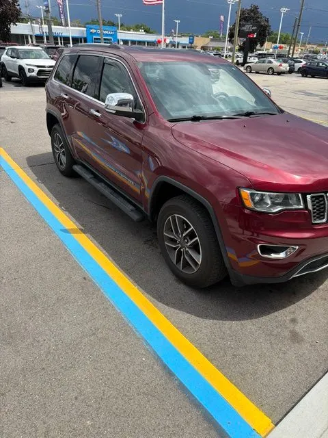 Red 2021 Jeep Grand Cherokee Limited for sale in Davison, MI