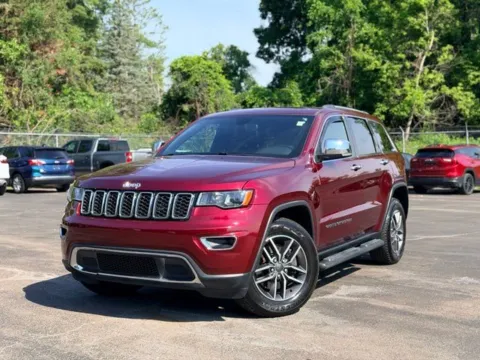 Red 2021 Jeep Grand Cherokee Limited for sale in Davison, MI