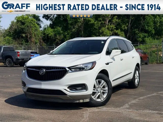 White 2021 Buick Enclave Essence for sale in Davison, MI