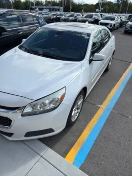 White 2015 Chevrolet Malibu LT for sale in Davison, MI