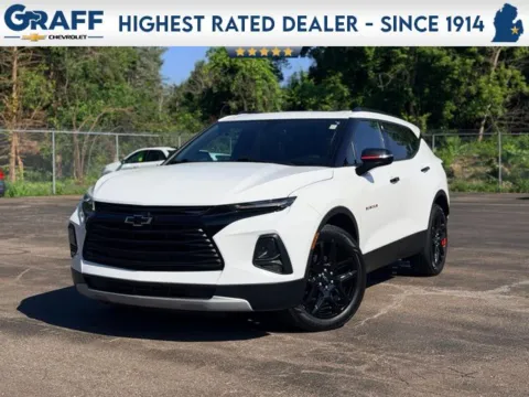 White 2020 Chevrolet Blazer LT for sale in Davison, MI