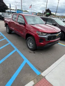 Red 2025 Chevrolet Colorado LT for sale in Davison, MI
