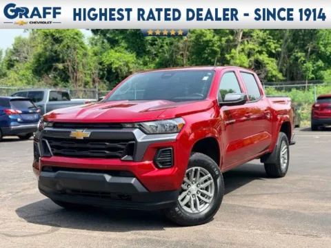 Red 2025 Chevrolet Colorado LT for sale in Davison, MI