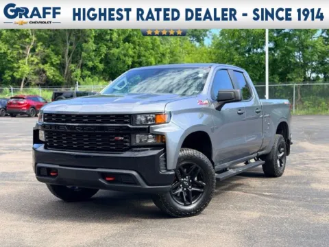Gray 2019 Chevrolet Silverado 1500 Custom Trail Boss for sale in Davison, MI