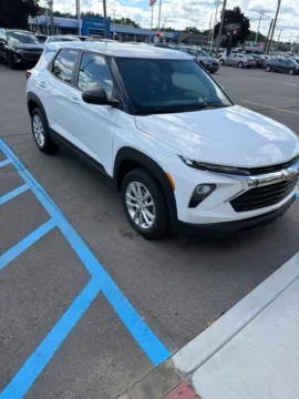 White 2024 Chevrolet TrailBlazer LS for sale in Davison, MI
