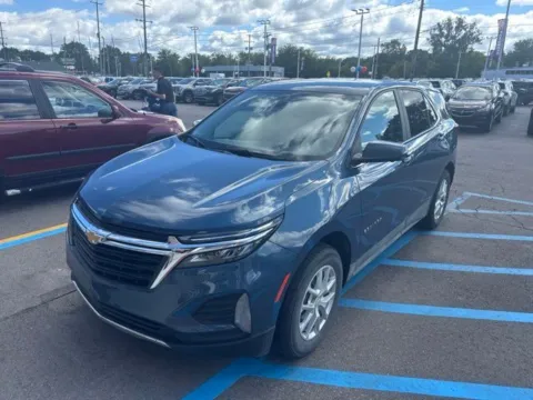 Blue 2024 Chevrolet Equinox LT for sale in Davison, MI