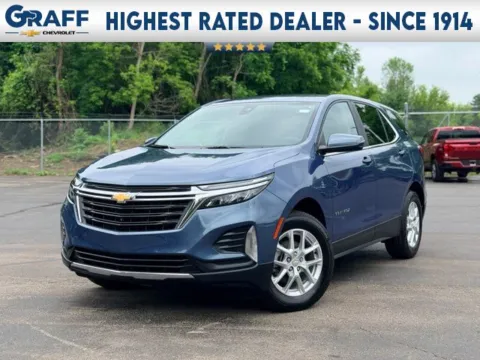 Blue 2024 Chevrolet Equinox LT for sale in Davison, MI