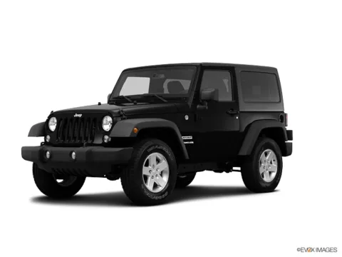 Black 2014 Jeep Wrangler Willys Wheeler for sale in Davison, MI