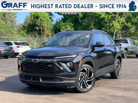 Black 2024 Chevrolet TrailBlazer RS for sale in Davison, MI