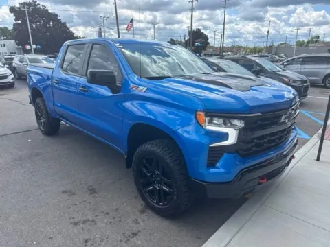Blue 2025 Chevrolet Silverado 1500 LT Trail Boss for sale in Davison, MI