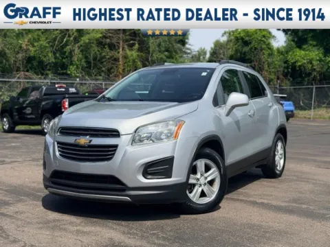 Silver 2016 Chevrolet Trax LT for sale in Davison, MI