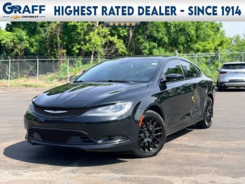 Black 2015 Chrysler 200 S for sale in Davison, MI