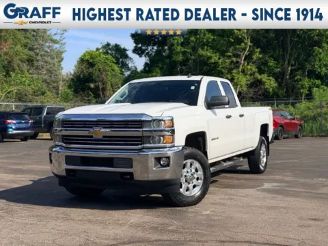 White 2015 Chevrolet Silverado 2500HD LT for sale in Davison, MI