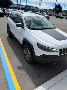 White 2020 Jeep Cherokee Trailhawk for sale in Davison, MI