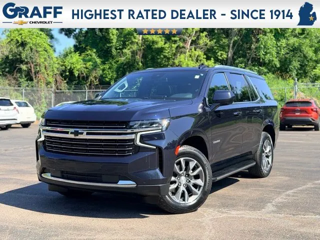 Blue 2023 Chevrolet Tahoe LT for sale in Davison, MI