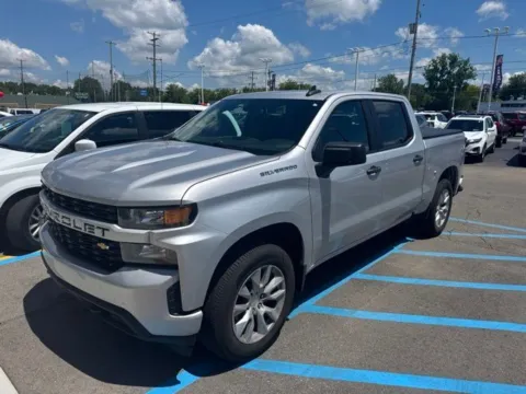 Silver 2020 Chevrolet Silverado 1500 Custom for sale in Davison, MI