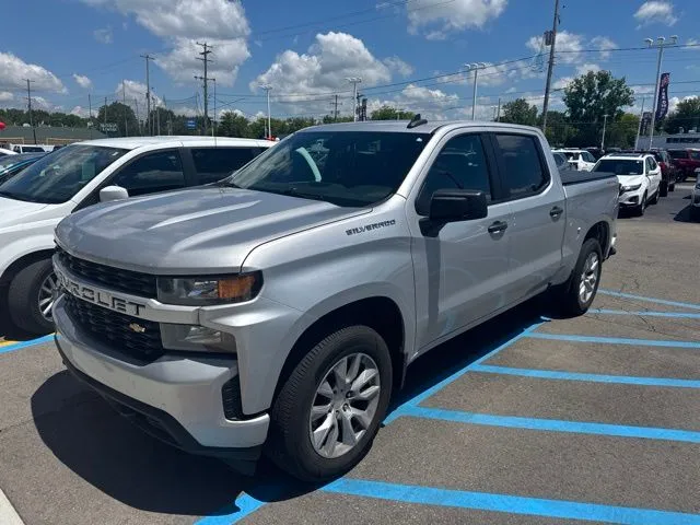 Silver 2020 Chevrolet Silverado 1500 Custom for sale in Davison, MI