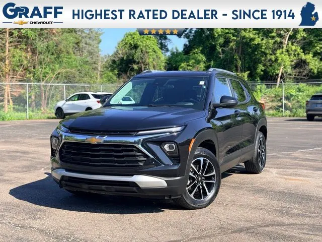Black 2024 Chevrolet TrailBlazer LT for sale in Davison, MI