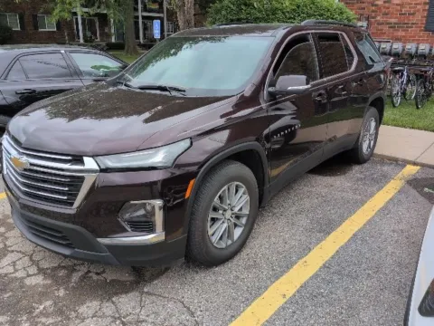 Black 2022 Chevrolet Traverse LT for sale in Davison, MI
