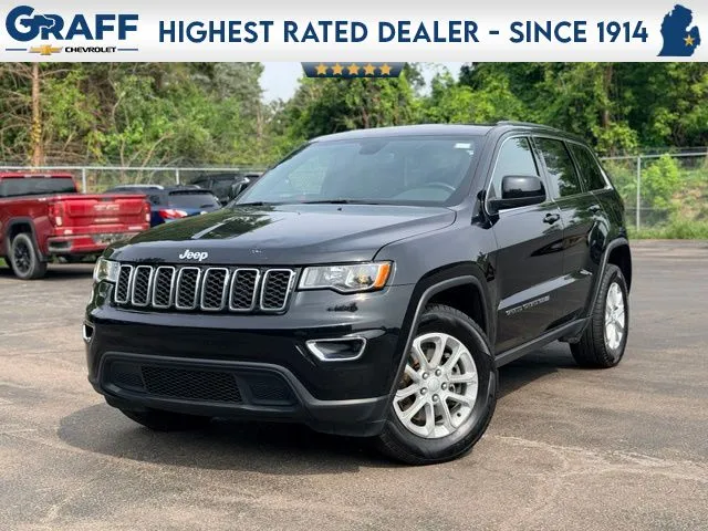Black 2022 Jeep Grand Cherokee WK Laredo E for sale in Davison, MI