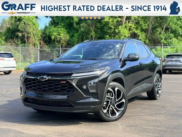 Black 2025 Chevrolet Trax 2RS for sale in Davison, MI