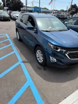 Blue 2020 Chevrolet Equinox LT for sale in Davison, MI