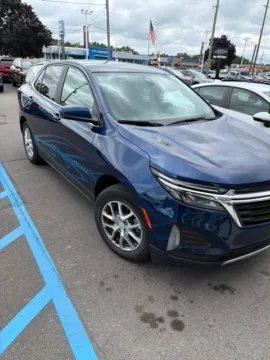 Blue 2022 Chevrolet Equinox LT for sale in Davison, MI