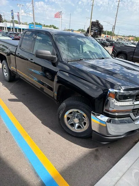 Black 2018 Chevrolet Silverado 1500 LS for sale in Davison, MI