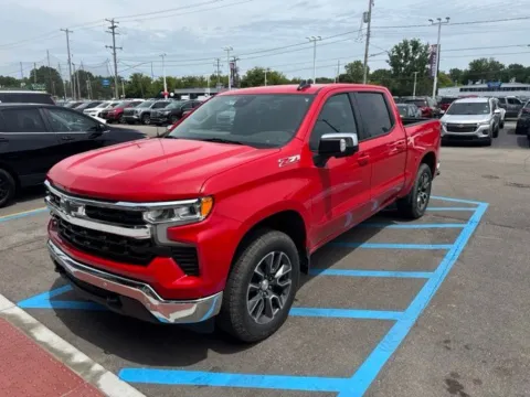 Red 2024 Chevrolet Silverado 1500 LT for sale in Davison, MI