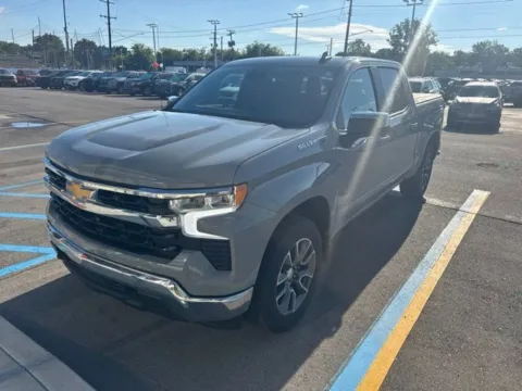 Gray 2024 Chevrolet Silverado 1500 LT for sale in Davison, MI