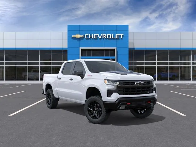 White 2026 Chevrolet Silverado 1500 LT Trail Boss for sale in Davison, MI