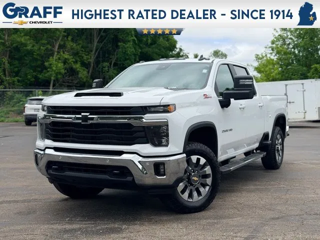 White 2025 Chevrolet Silverado 2500HD LT for sale in Davison, MI