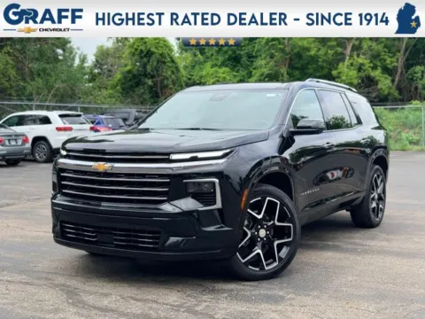 Black 2025 Chevrolet Traverse High Country for sale in Davison, MI