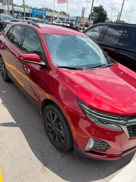 Red 2023 Chevrolet Equinox RS for sale in Davison, MI