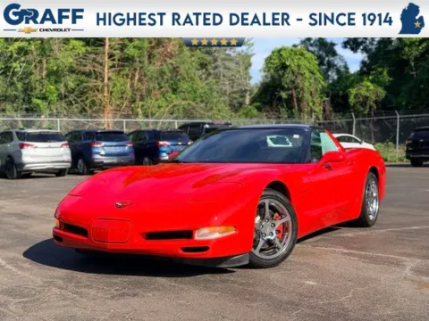 Red 2000 Chevrolet Corvette for sale in Davison, MI