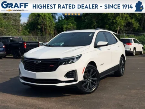 White 2024 Chevrolet Equinox RS for sale in Davison, MI