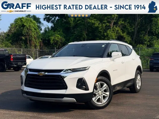 White 2022 Chevrolet Blazer LT for sale in Davison, MI