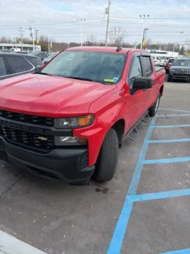 Red 2022 Chevrolet Silverado 1500 LTD Work Truck for sale in Davison, MI