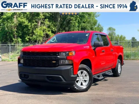 Red 2022 Chevrolet Silverado 1500 LTD Work Truck for sale in Davison, MI