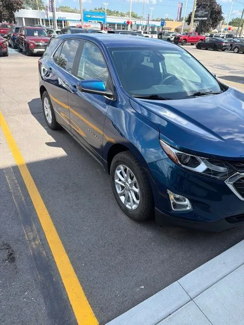 Blue 2021 Chevrolet Equinox LT for sale in Davison, MI