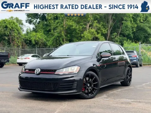 Black 2016 Volkswagen Golf GTI Autobahn for sale in Davison, MI