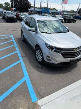 Silver 2019 Chevrolet Equinox LT for sale in Davison, MI