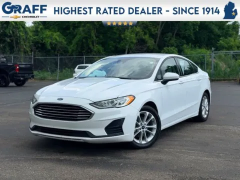 White 2020 Ford Fusion SE for sale in Davison, MI