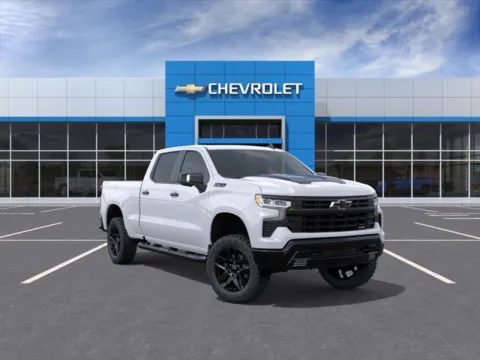 White 2026 Chevrolet Silverado 1500 LT Trail Boss for sale in Davison, MI