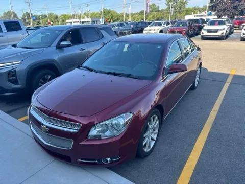 Red 2011 Chevrolet Malibu LTZ for sale in Davison, MI