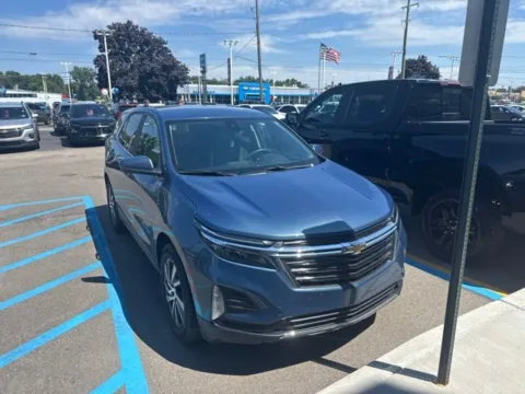 Blue 2024 Chevrolet Equinox LT for sale in Davison, MI